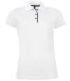 01179 Lds Performer SOL'S Ladies Performer Piqué Polo Shirt White colour image